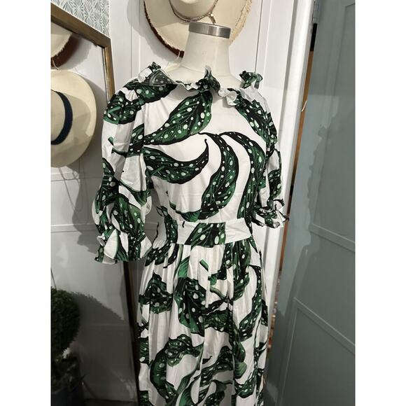 Borgo De Nor Women’s Midi Floral Cotton Maxi Dress Size UK 14 (10 US) - Picture 7 of 13